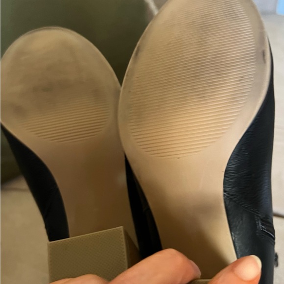 Apt 9 . Black and Gold Ankle Boots - Picture 6 of 10